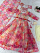 Load image into Gallery viewer, Digital Print Multi Color Organza Silk Anarkali Suit