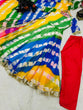Load image into Gallery viewer, Multi Color Print With Lace Excellent Anarkali Gown