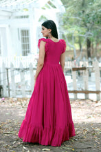 Load image into Gallery viewer, Party Wear Pink Color Embroidered work Gown Clothsvilla