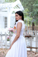 Load image into Gallery viewer, Party Wear White Color Embroidered work Gown Clothsvilla