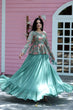 Load image into Gallery viewer, Beautiful Work Pista Green Lehenga With Top