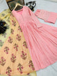 Load image into Gallery viewer, Peach Color Wonderful Gown With Palazzo