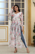 Load image into Gallery viewer, White Color Wonderful Nayra cut Kurti Clothsvilla