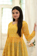 Load image into Gallery viewer, Party Wear Full Sleeves Yellow Color Kurti Clothsvilla