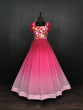 Load image into Gallery viewer, Beautiful Work Double Shaded Pink Color Gown Clothsvilla