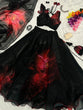 Load image into Gallery viewer, Black Color Digital Printed Party Wear Lehenga Choli