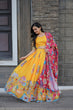 Load image into Gallery viewer, Navratri Special Yellow Color Printed Lehenga Choli
