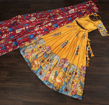 Load image into Gallery viewer, Navratri Special Yellow Color Printed Lehenga Choli