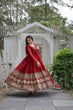 Load image into Gallery viewer, Captivating Maroon Color Gown With Ravishing Dupatta