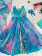 Load image into Gallery viewer, Digital Printed Sky Blue Color Organza Anarkali Suit