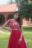 Captivating Black Color Embroidered Work Long Gown Clothsvilla