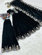 Load image into Gallery viewer, Glamourous Black Color Embroidery Work Anarkali Suit