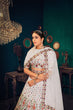 Load image into Gallery viewer, White Multi Thread Gotta Work Georgette Wedding Lehenga Choli ClothsVilla