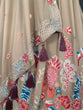 Load image into Gallery viewer, Chiku Color Thread And Sequins Embroidery Work Georgette Lehenga Choli And Dupatta With Belt Clothsvilla