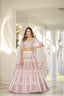 Wonderful White Thread Embroidered Silk Party Wear Lehenga Choli ClothsVilla