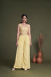 Load image into Gallery viewer, Yellow Contemporary Designer Koti Style Palazzo Collection ClothsVilla.com
