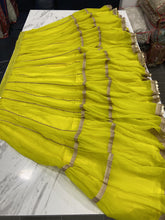 Load image into Gallery viewer, Yellow Designer Embroidered Lehenga Choli In Georgette For Bridal Marriage Mehendi Sangeet Party Wear Clothsvilla