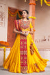 Load image into Gallery viewer, Yellow Exclusive with Mirror Work New Stylish Chaniya Choli ClothsVilla.com