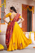Load image into Gallery viewer, Yellow Exclusive with Mirror Work New Stylish Chaniya Choli ClothsVilla.com