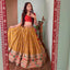 Yellow Lehenga Choli in Georgette With Resham and Sequence Work Clothsvilla
