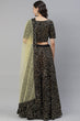 Load image into Gallery viewer, Yellow Sequins Bollywood Style Velvet Lehenga Choli Collection ClothsVilla.com