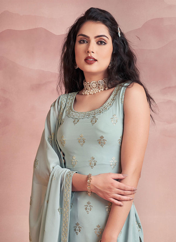 Georgette Designer Salwar Kameez Clothsvilla