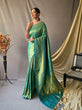 Load image into Gallery viewer, Sea Green Saree in Pure Kanjeevaram Silk Woven Clothsvilla