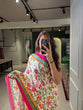 Load image into Gallery viewer, White Color Patola Printed Pure Gaji Silk Saree Clothsvilla