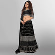 Load image into Gallery viewer, Black Party Wear Sequins Embroidered Georgette Lehenga Choli Clothsvilla