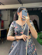 Load image into Gallery viewer, Grey Color Digital Printed Sequins And Embroider Work Chinon Brides Maids Lehenga Choli Clothsvilla