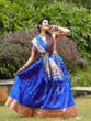 Load image into Gallery viewer, Blue Color Zari weaving Work Jacquard Pethani Lehenga Choli Clothsvilla