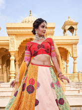 Load image into Gallery viewer, Multi Color Printed Vaishali Silk Lehenga Choli Set Clothsvilla