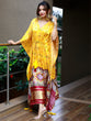 Load image into Gallery viewer, Mustered Color Digital Print Pure Gaji Silk Kaftan Clothsvilla