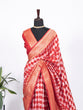Load image into Gallery viewer, Red Color Weaving Zari Work Jacquard Silk Saree Clothsvilla