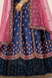 Load image into Gallery viewer, Midnight Blue Designer Lehenga Choli Clothsvilla