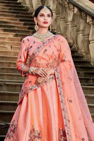Pink Sand Pink Designer Lehenga Choli Clothsvilla