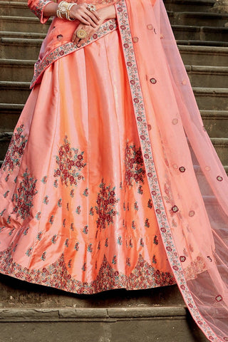 Pink Sand Pink Designer Lehenga Choli Clothsvilla