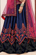 Load image into Gallery viewer, Ultramarine Blue Designer Lehenga Choli Clothsvilla