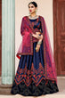 Load image into Gallery viewer, Ultramarine Blue Designer Lehenga Choli Clothsvilla