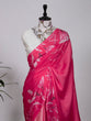 Load image into Gallery viewer, Pink Color Printed Digital Satin Silk Saree Clothsvilla