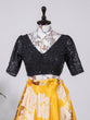 Load image into Gallery viewer, Yellow Color Printed Digital Satin Silk Lehenga Choli Clothsvilla