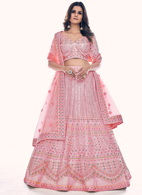 Thread Work Designer Lehenga Choli Clothsvilla Main image