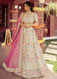 Off White Mehndi Lehenga Choli Clothsvilla