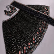 Load image into Gallery viewer, Black Sequins Embroidered Georgette Lehenga Choli Clothsvilla