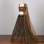 Mehendi Green Sequins Embroidered Georgette Lehenga Choli Clothsvilla