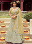 Patch Border Organza Lehenga Choli Clothsvilla