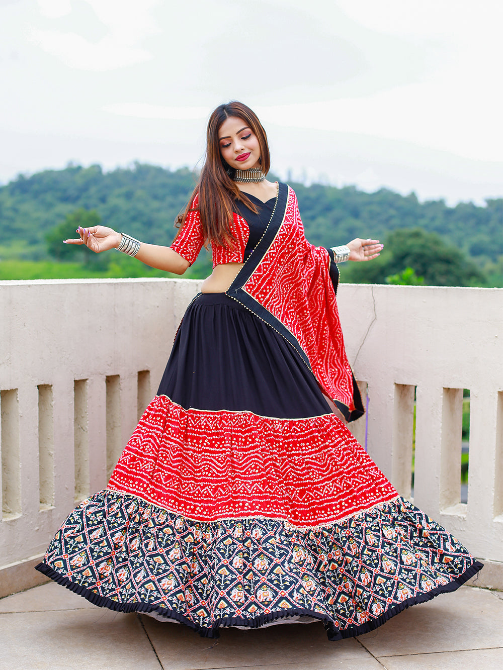 Red Color Chaniya Choli For This 2022 Navratri Season Clothsvilla