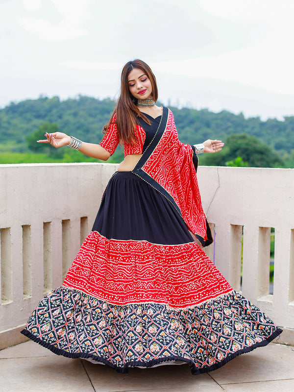 Red Color Chaniya Choli For This 2022 Navratri Season Clothsvilla