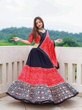 Load image into Gallery viewer, Red Color Chaniya Choli For This 2022 Navratri Season Clothsvilla
