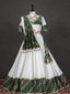 Green Color Foil And Printed Work Cotton Lehenga Choli Clothsvilla